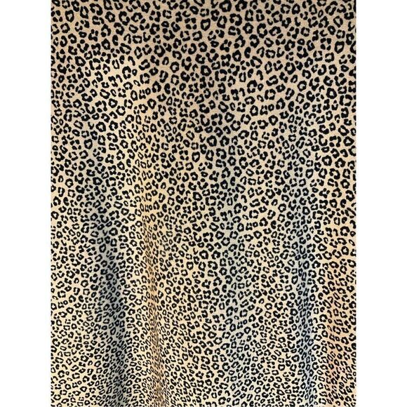 Gaze Cropped Mock Turtleneck, Leopard Print, S - Picture 5 of 9